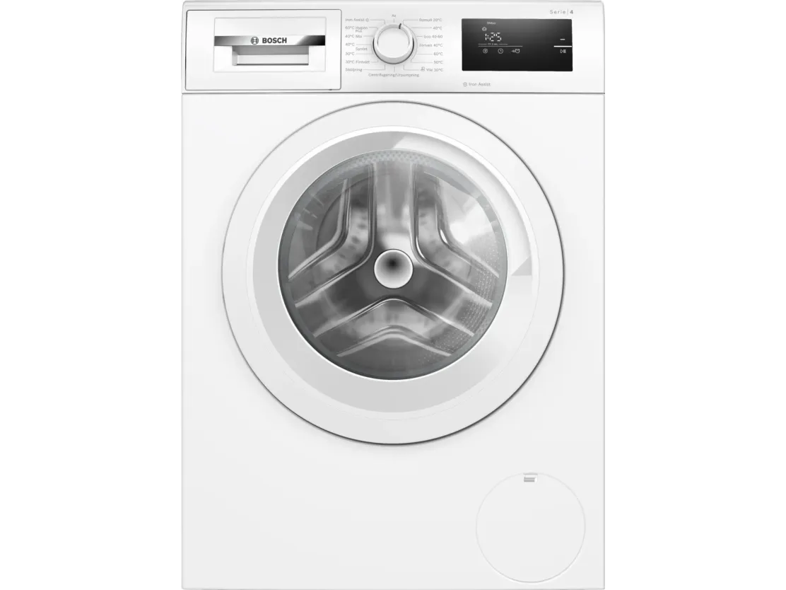 Bosch Serie | 4 WAN2401LSN - Vaskemaskine - højde: 85 cm - frontbetjening - 65 liter - 8 kg - 1200 rpm - hvid