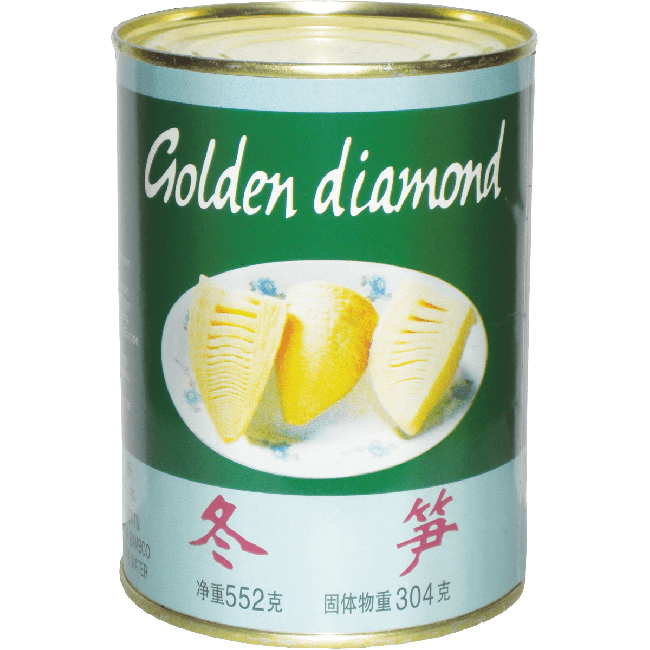 Golden Diamond Winter Bamboescheuten 552g
