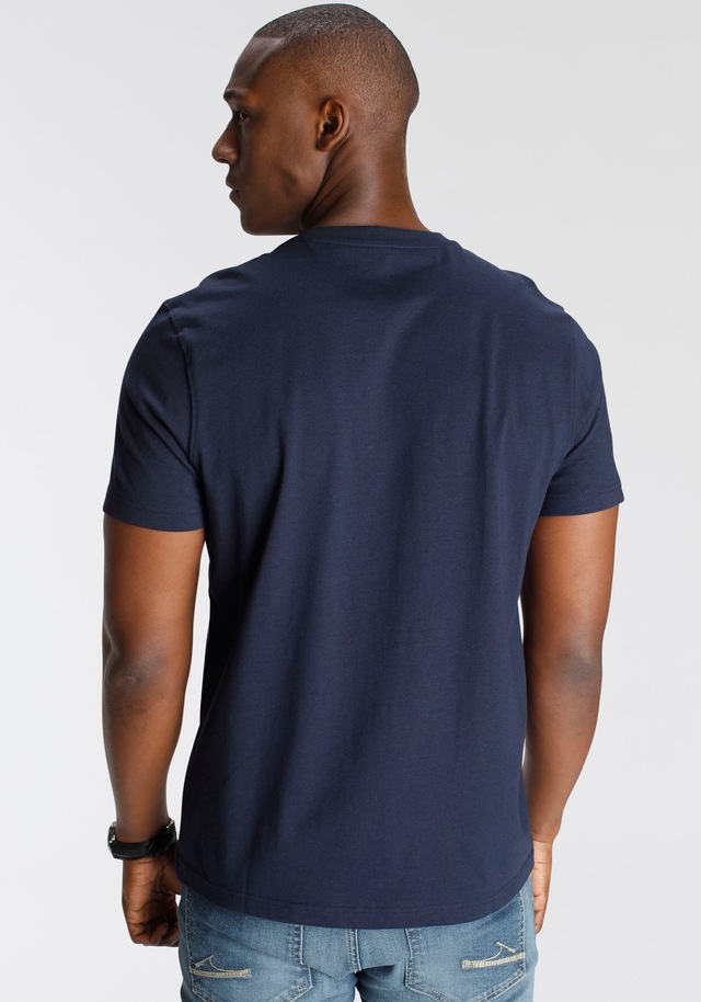 DELMAO T-Shirt , Kurzarm,  bedruckt,  Rundhals,  aus 100% Baumwolle