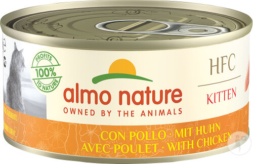 Almo Nature HFC Kitten Avec Poulet Pour Chats 150g