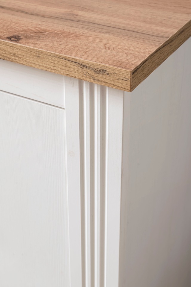 KOCHSTATION Spülenschrank »KS-Westminster« im romantischen Landhausstil, Breite 204 cm, exclusiv by Otto