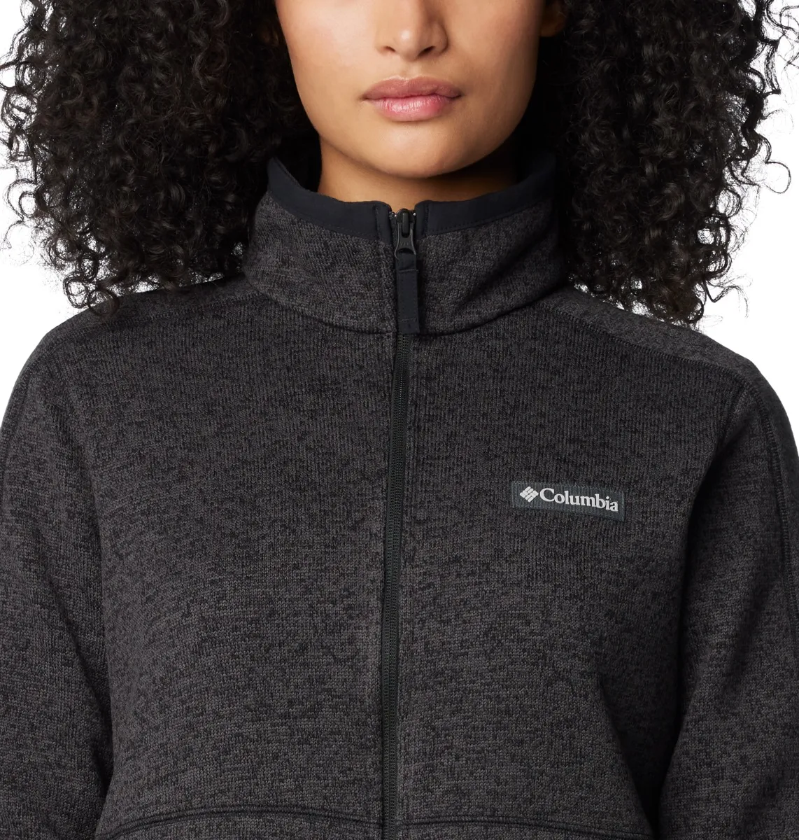 Columbia Sweater Weather Full Zip Ii Black Heather