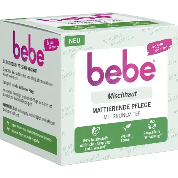 Mattierende Pflege