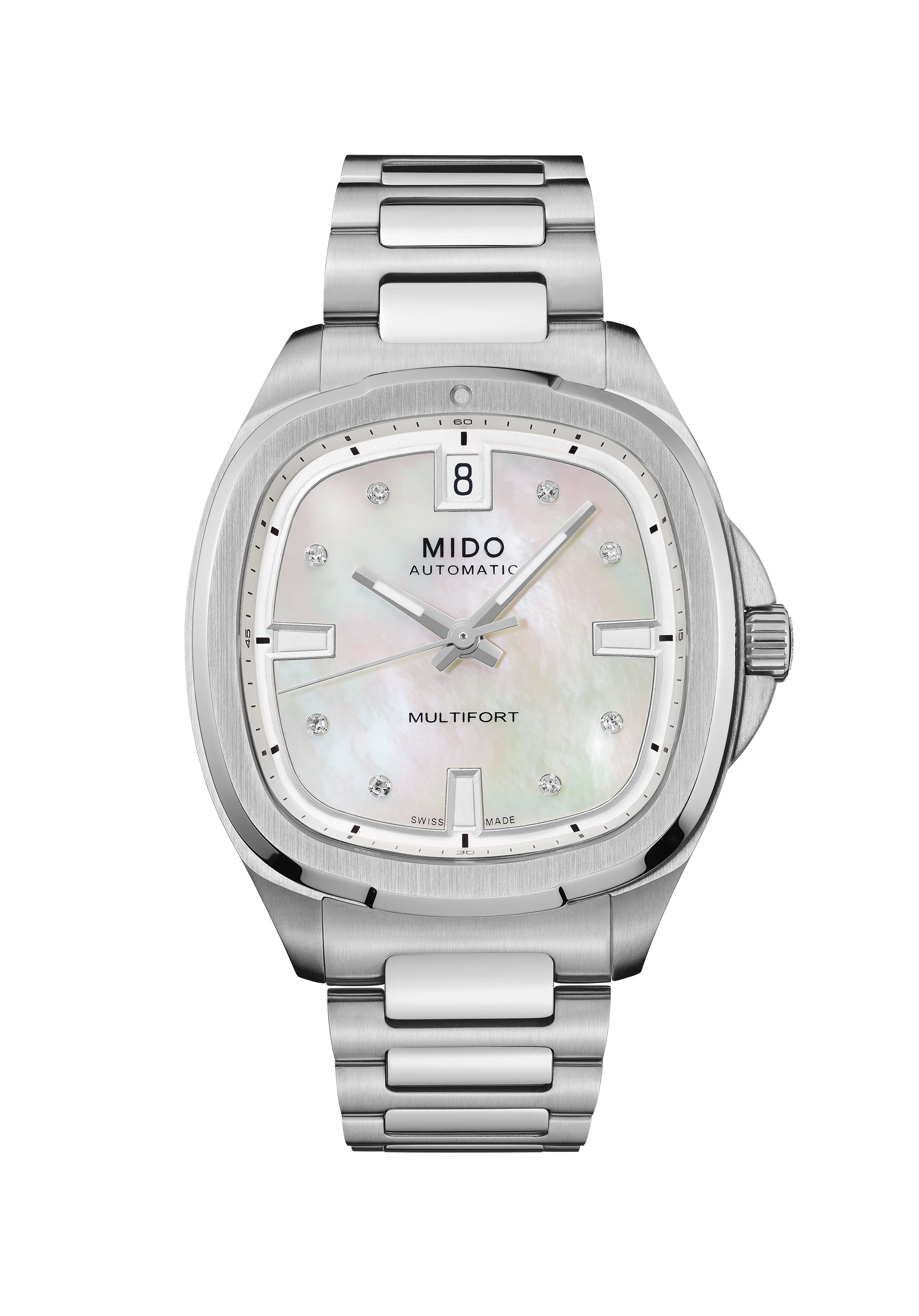 Mido Multifort TV 35mm Perlmutt M049.307.11.106.00