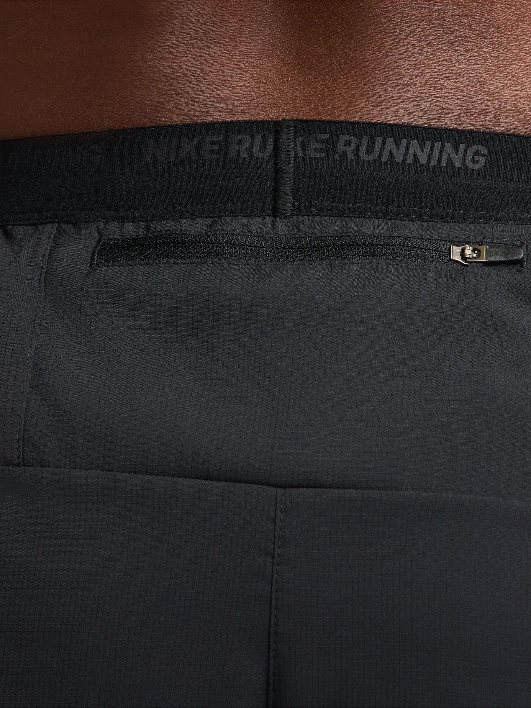 Zwart/grijs - 5 inch - Nike Dri-FIT Stride hardloopshort