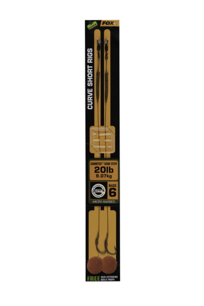 Fox Edges Curve Short Camotex Semi Stiff Rig
