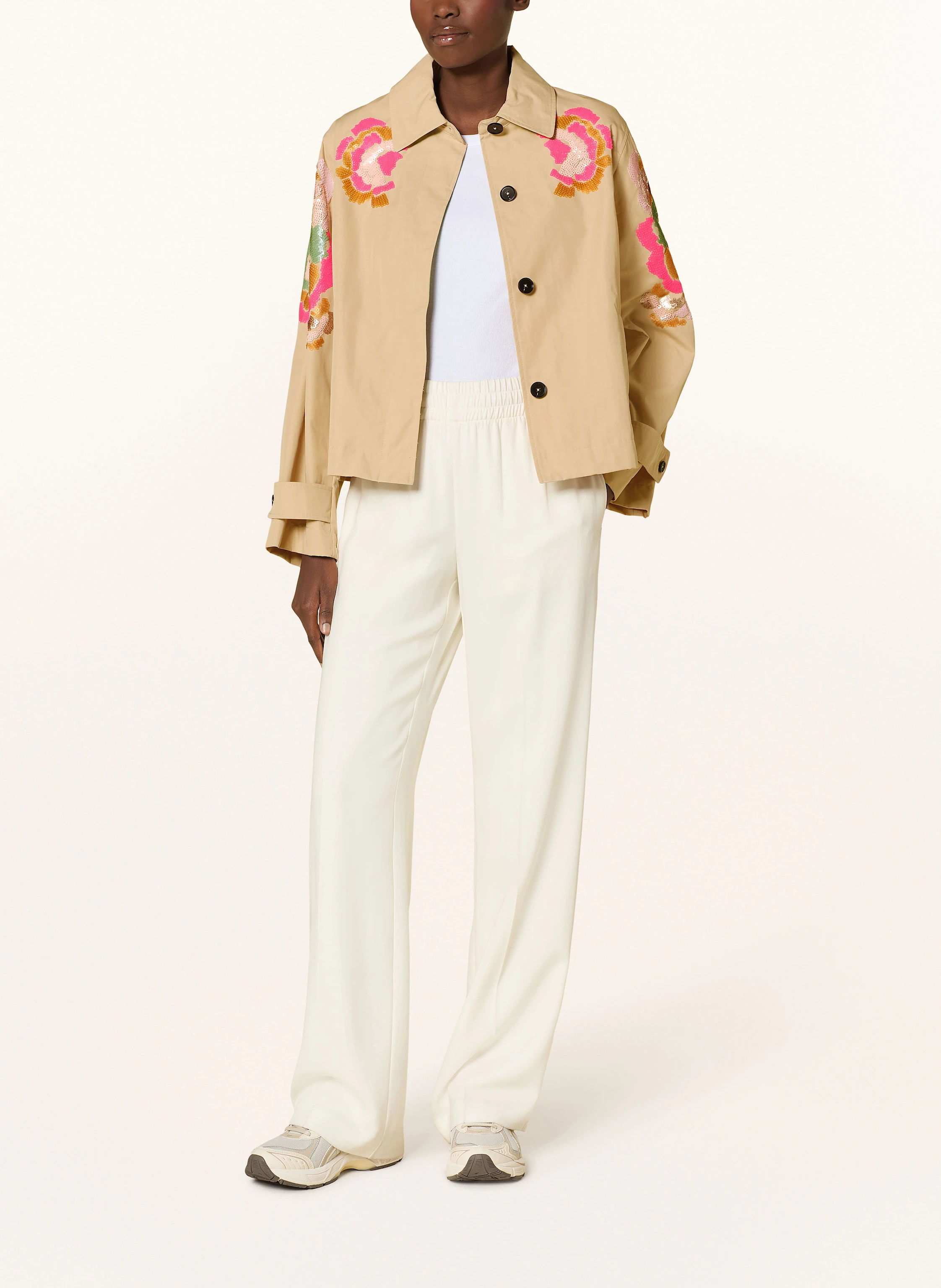 No.1 Como Fieldjacket BLUE mit Pailletten