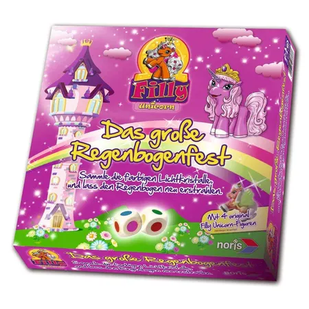 Noris Spiele Filly Unicorn Das große Regenbogenfest
