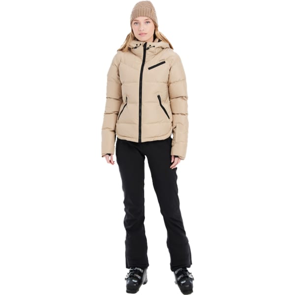 Veste de ski PROTEST PRTLUCID SNOWJACKET W BAMBOO BEIGE