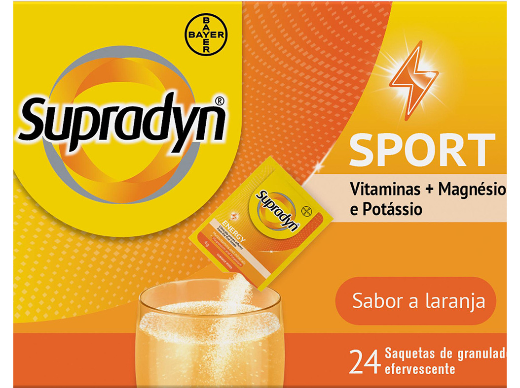 SUPLEMENTO SUPRADYN SPORT MAGNESIO POTASSIO 24SAQ