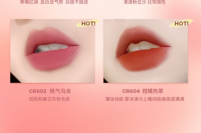 COLORROSE - Western Antique Milk Cream Lip Mud - 9 kleuren