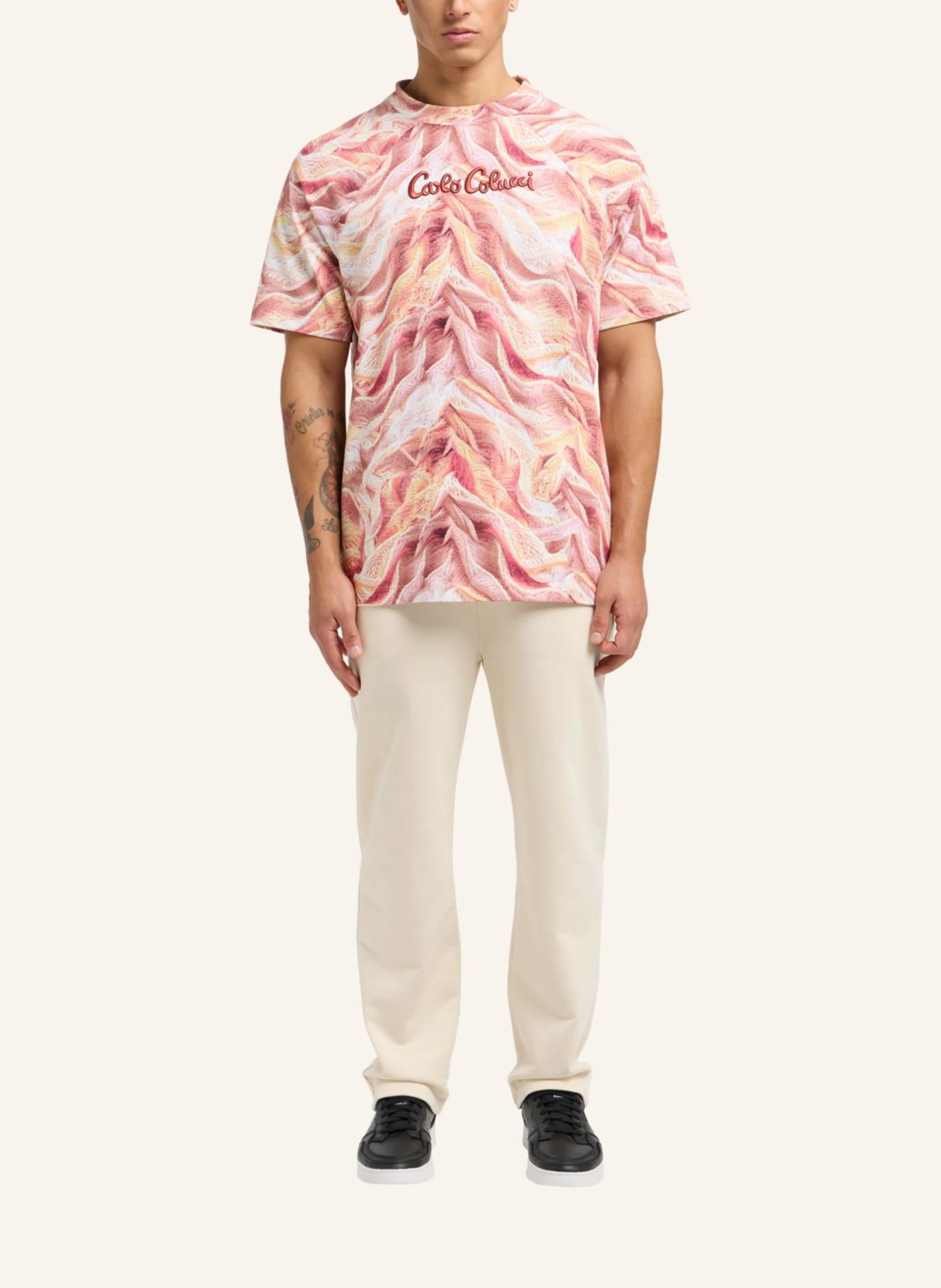 CARLO COLUCCI T-Shirt - Artificial Knit DORN