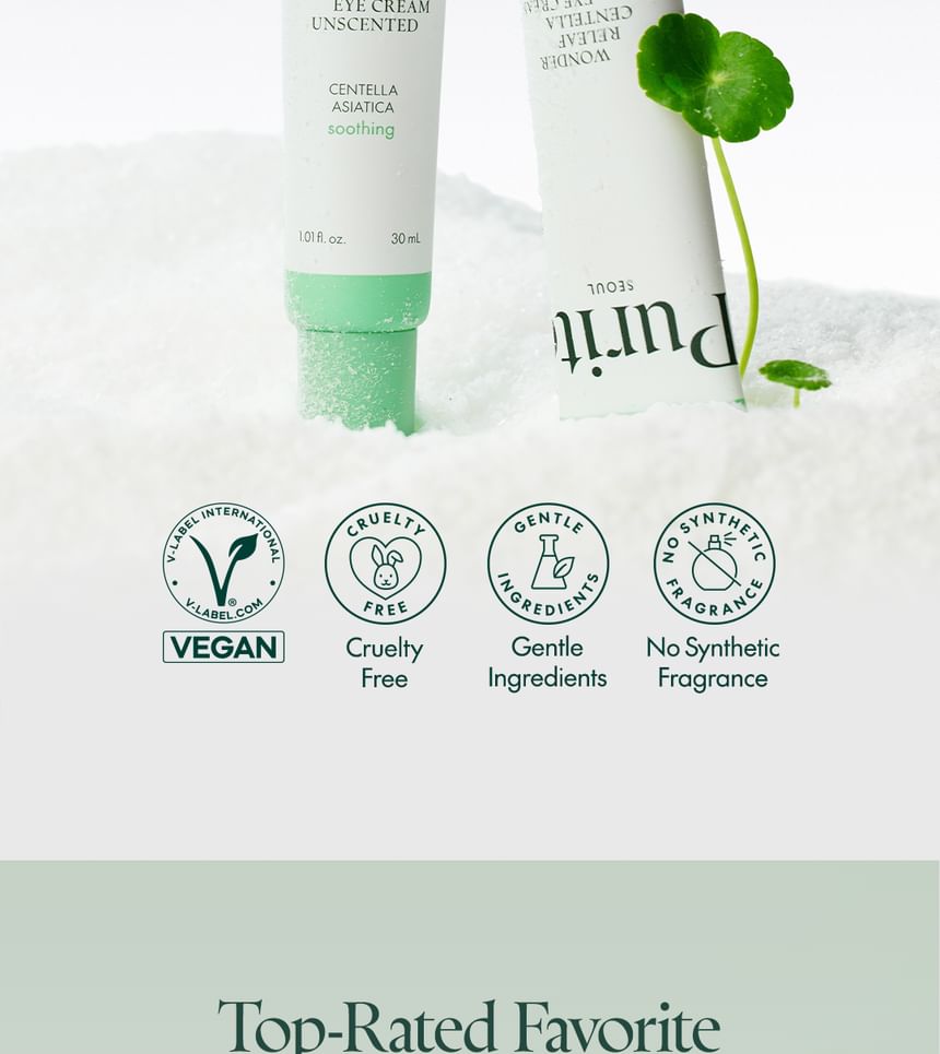 Purito SEOUL - Wonder Releaf Centella Oogcrème Geurloos
