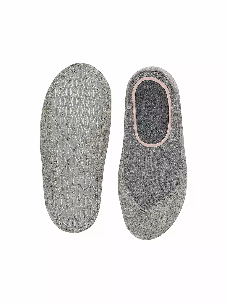 FALKE Homepads Socken Cosyshoe light grey hellgrau