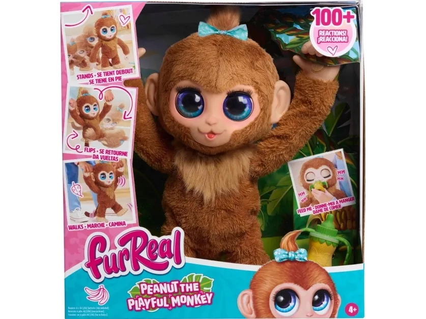 FurReal Peanut The Playful Monkey 40 cm