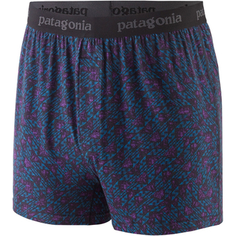 Patagonia Essential Boxers Funktionsshorts Synched Flight: Pitch Blue Herren