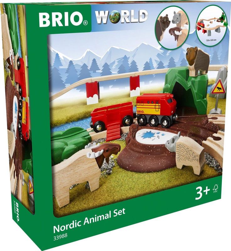 BRIO Noordelijke dierenset - 33988