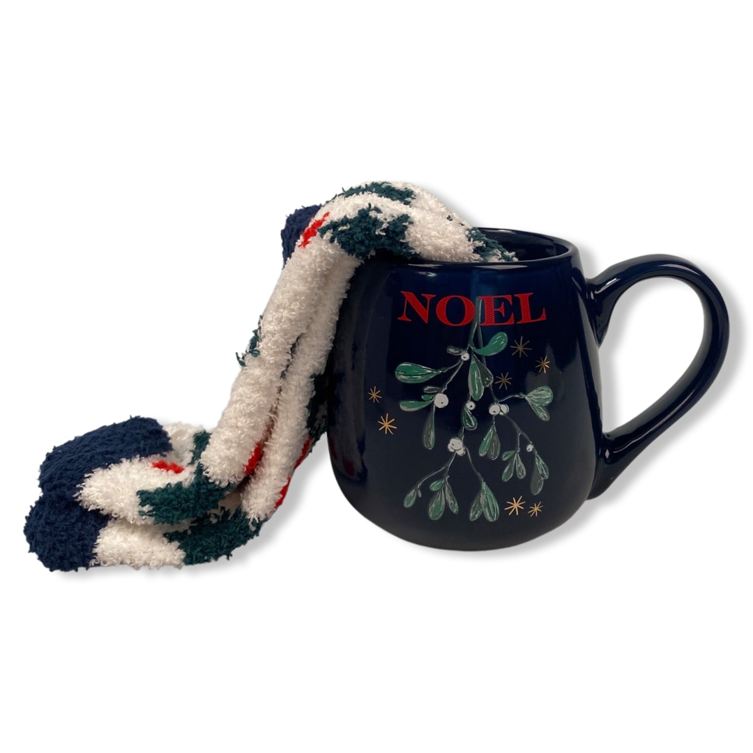 Capelli New York Kuschelsocken 1 Stk. tlg. Geschenkset Socken & Tasse