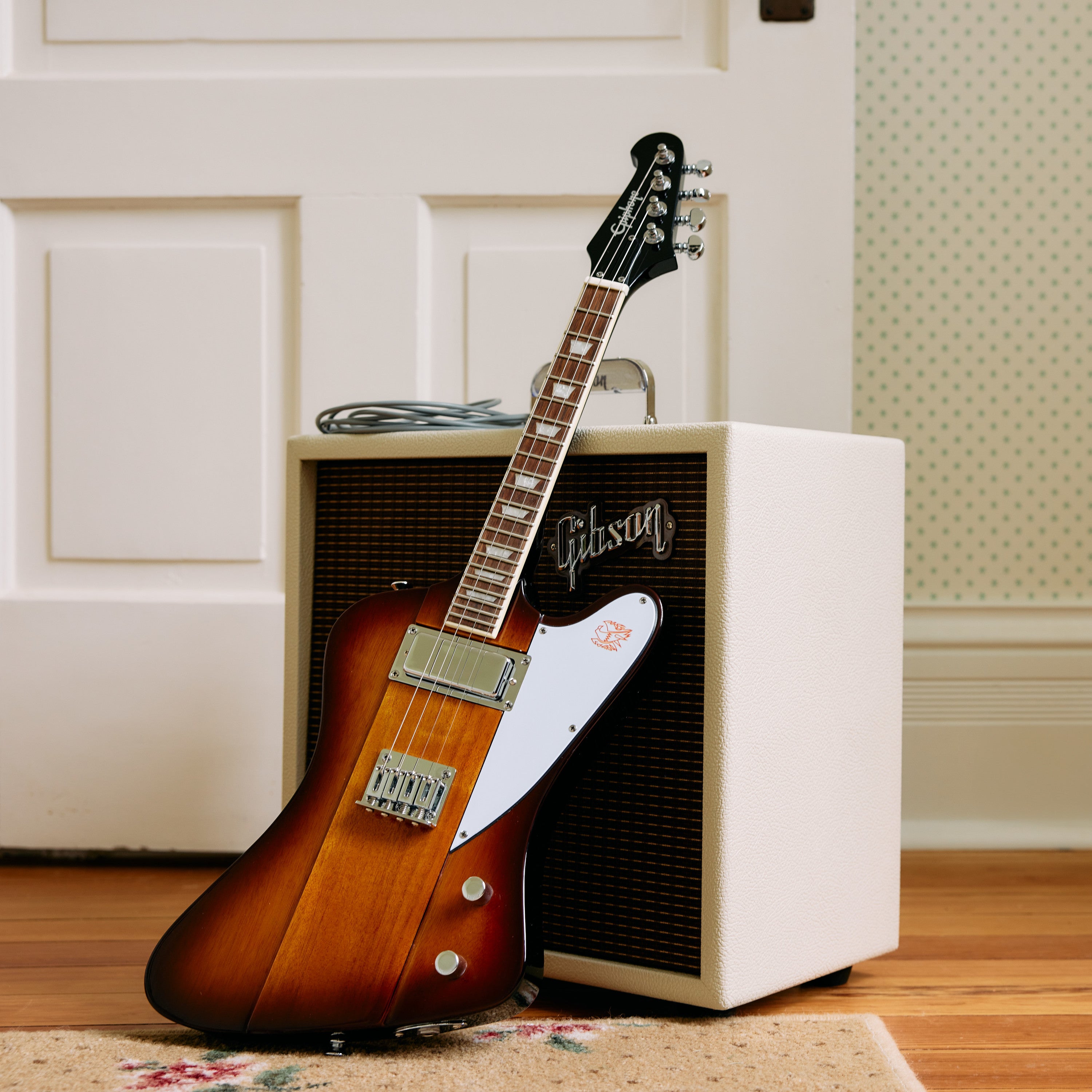 Epiphone Mandobird Vintage Sunburst elektrische mandoline met premium gigbag