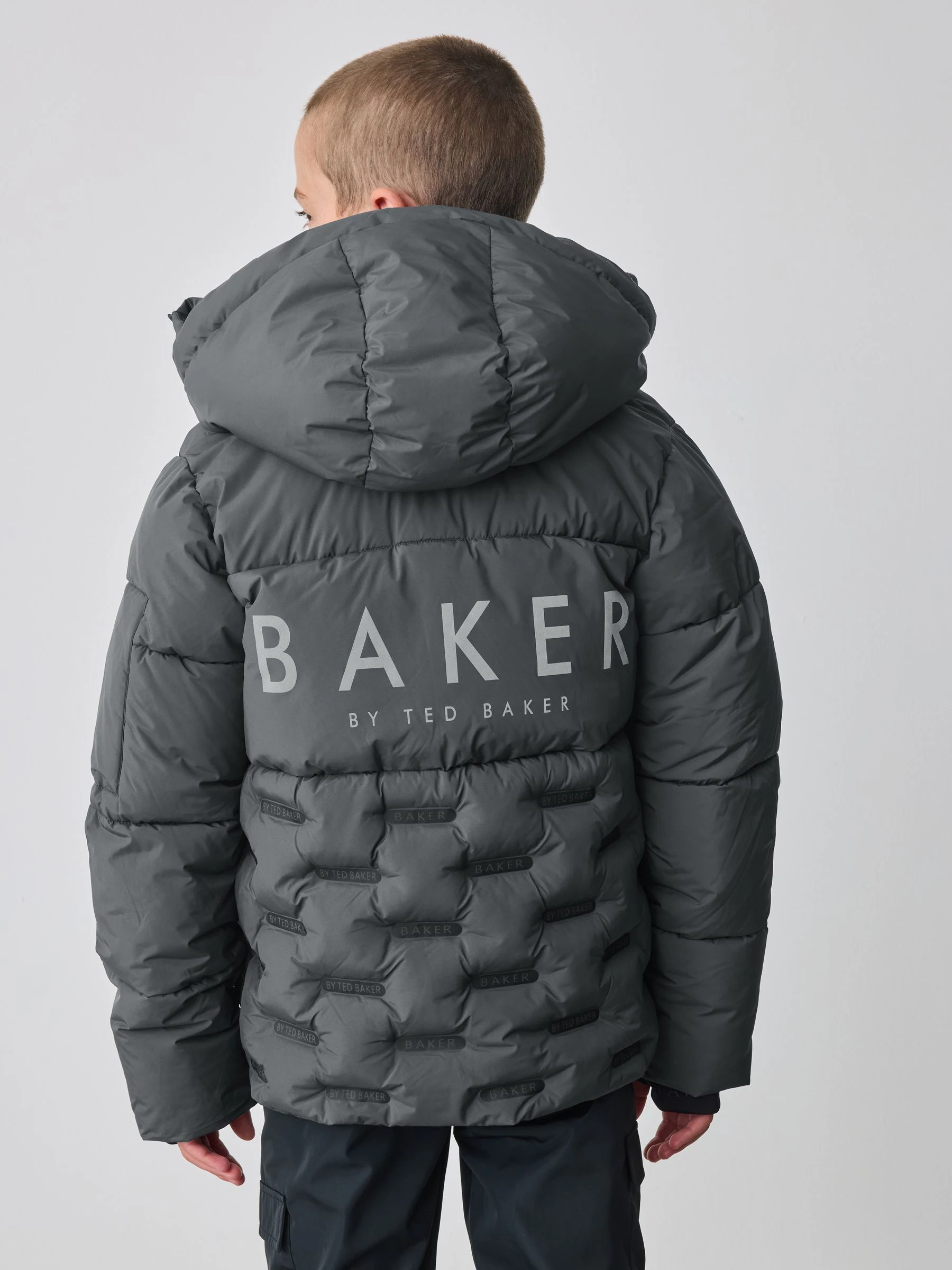 Grijs - Baker by Ted Baker regenbestendige Heatseal jassen