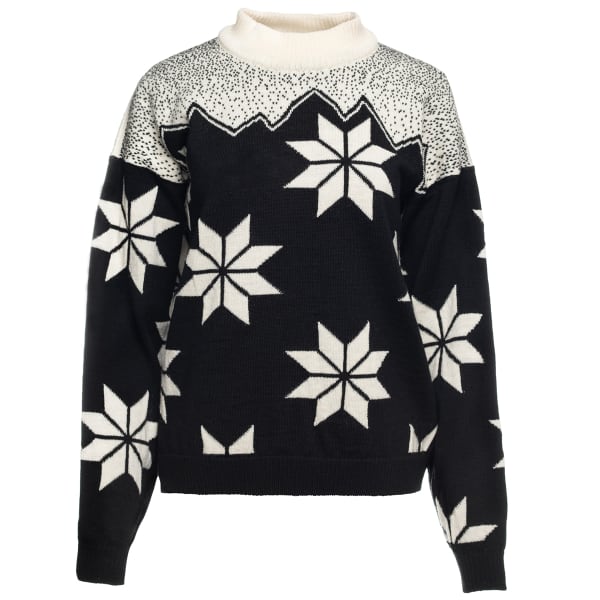 Pull DALE OF NORWAY WINTER STAR F SWEATER BLACK OFFWHITE