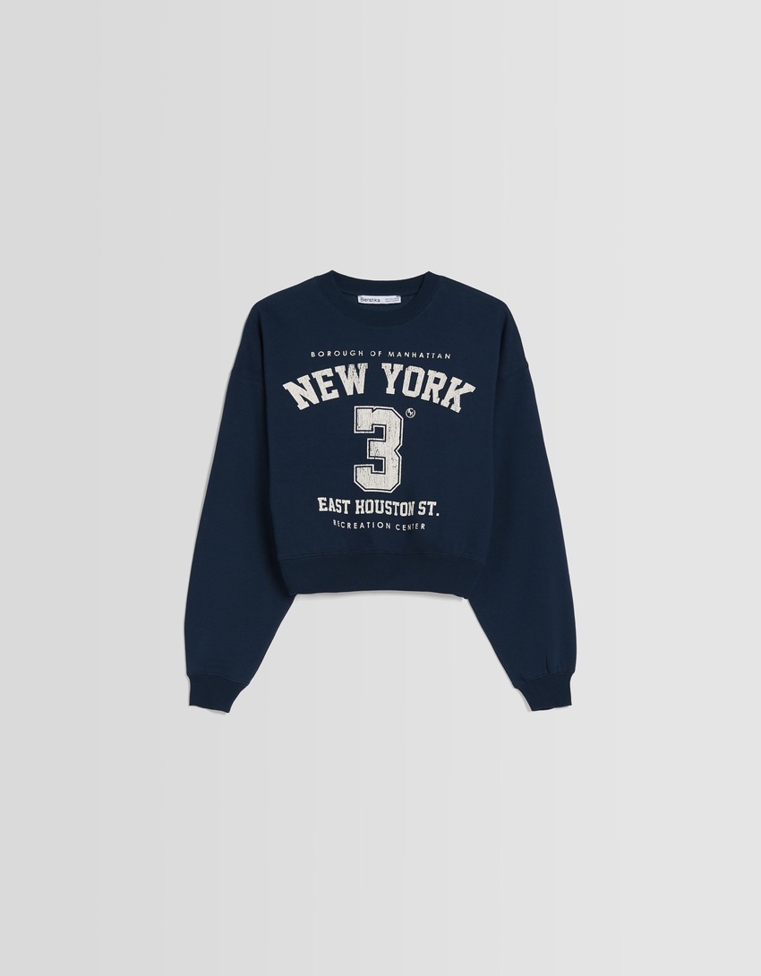 Moletom estampado de Nova York