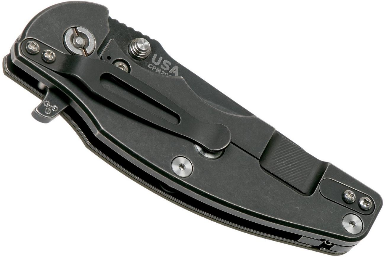 Rick Hinderer Jurassic Slicer Battle Black, OD Green G10 CPM 20CV zakmes