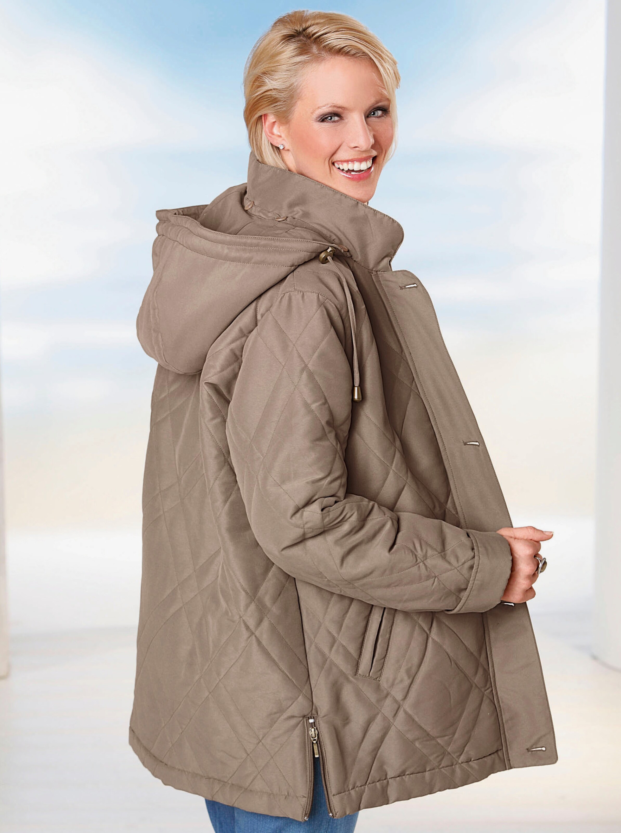Outdoorjacke wind- und wasserabweisend