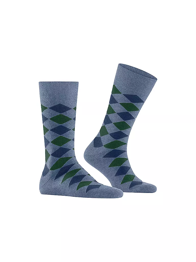 BURLINGTON Herren Socken DANNY 40-46 light jeans hellblau