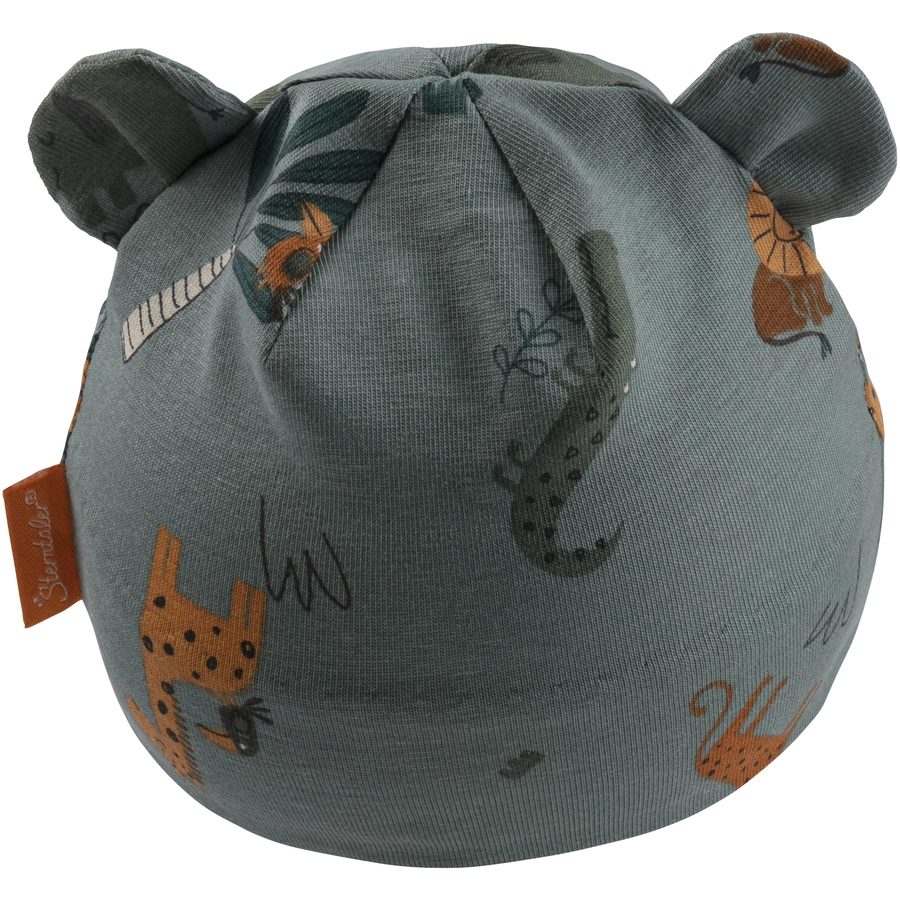 Sterntaler Beanie Tiere mattgrün