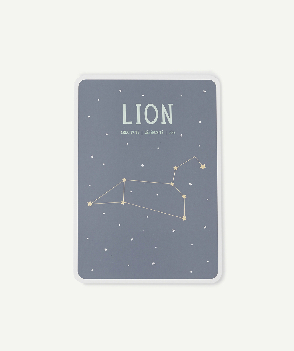 MILESTONECARTE POSTER ZODIAC LION BÉBÉ