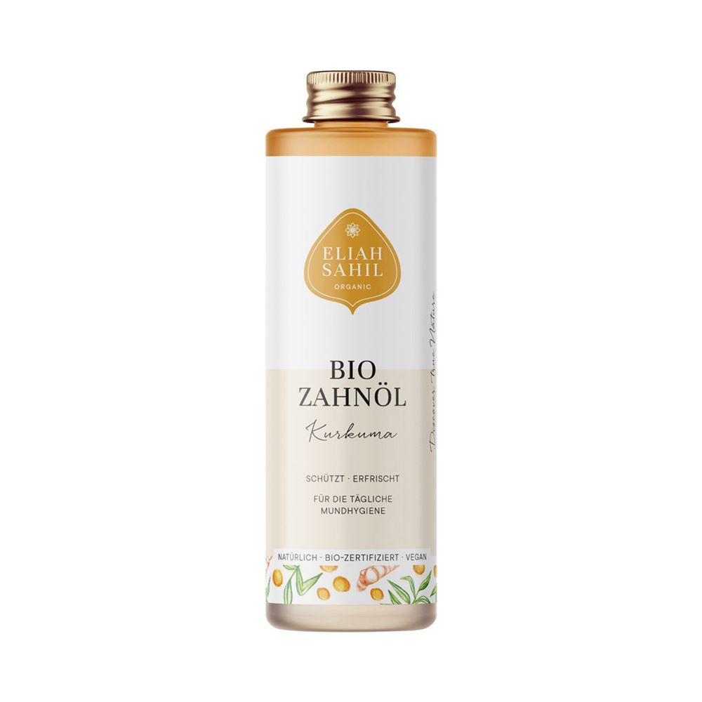 ELIAH SAHIL Zahnöl<br>100 ml, Flasche, Öl, Kurkuma