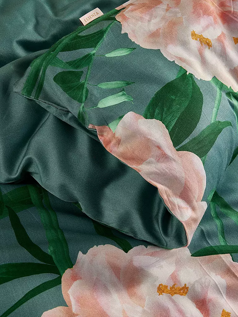 ESSENZA Satin-Bettwäsche DOROTHEA 70x90cm/140x200cm Soft Teal mint