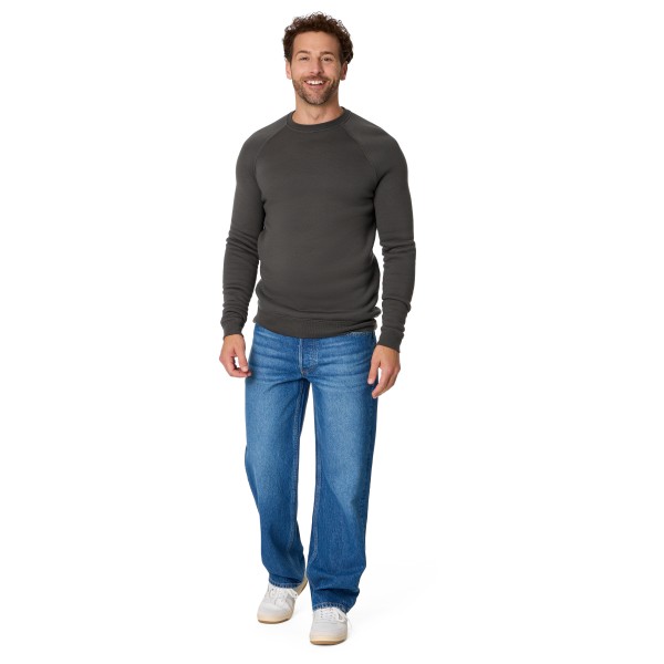 Stoic - MerinoFlatFleece240 SolbergSt. Crew - Pull en laine mérinos