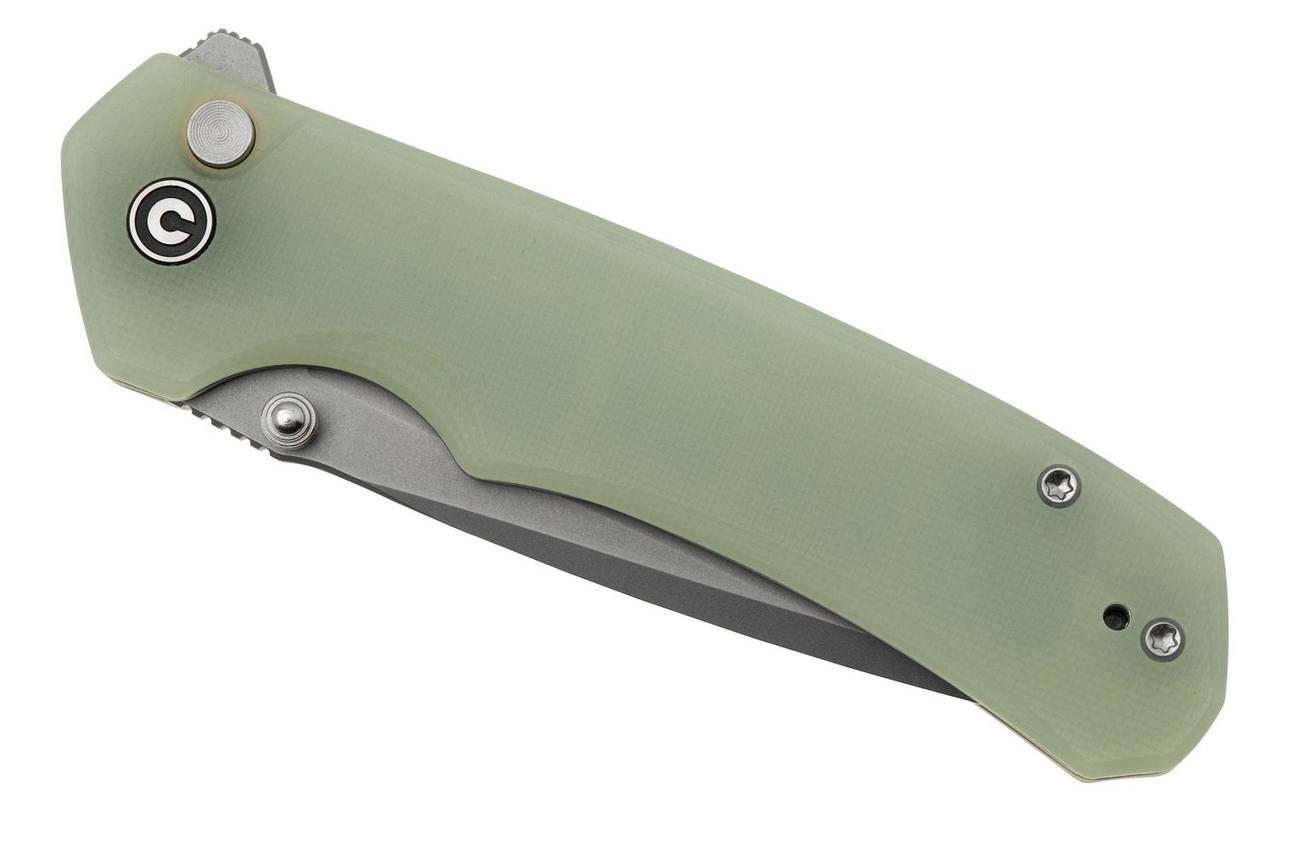 Civivi Brazen Button Lock C19059C-3 Natural G10, zakmes