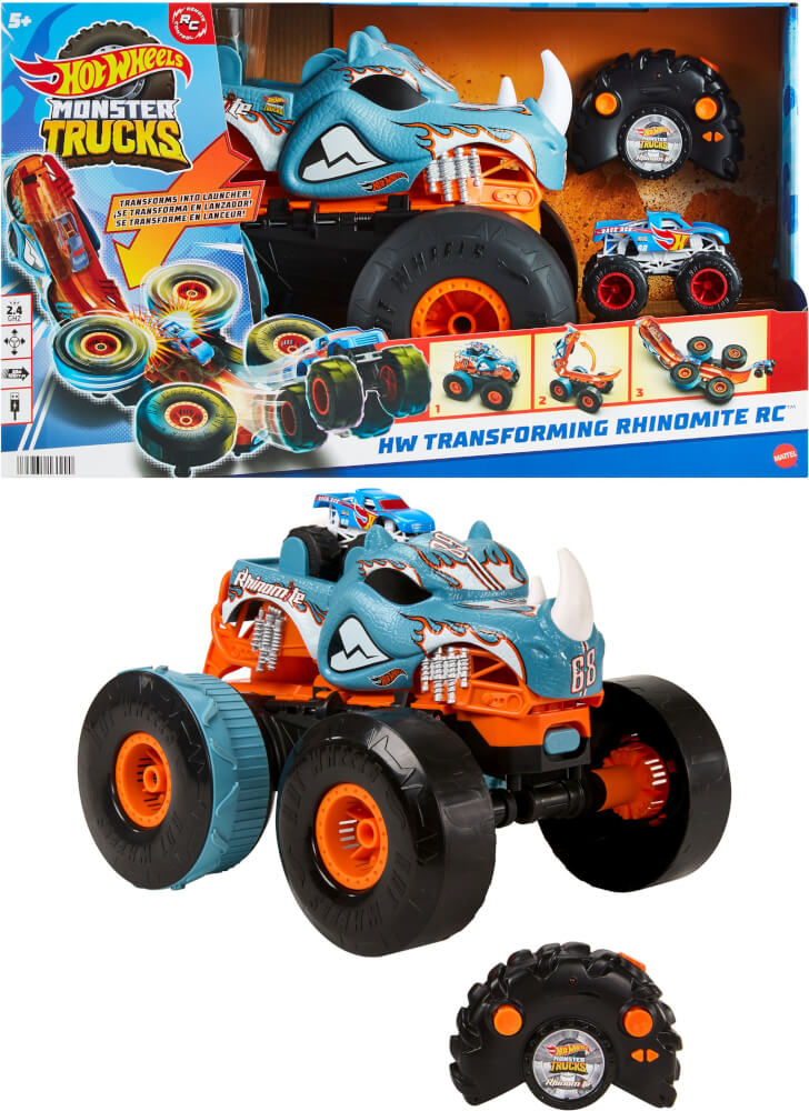 Hot Wheels R/C MT Transforming Rhinomite