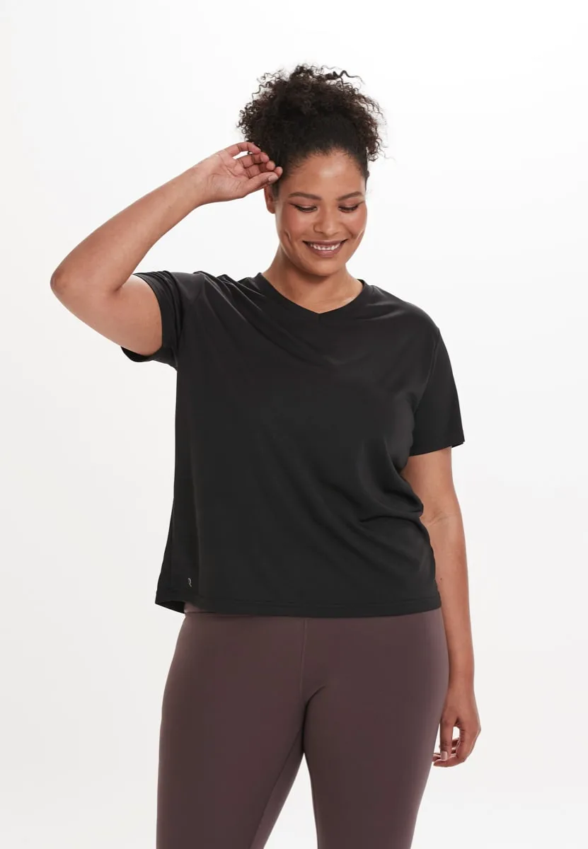 Q Sportswear Annabelle W S/S Tee Black