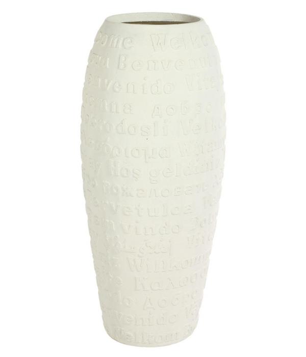 fleur ami Kunststoff-Vase Welcome, bauchig,