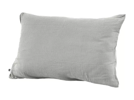 OUREA - Taie d'Oreiller 50x70cm Gaze de Coton Nuage