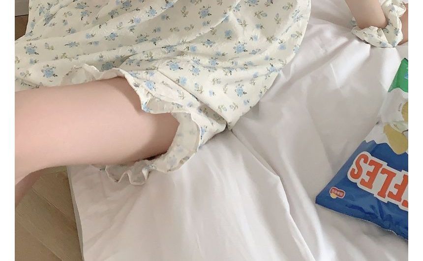Sadelle - Pyjamaset met bloemenprint
