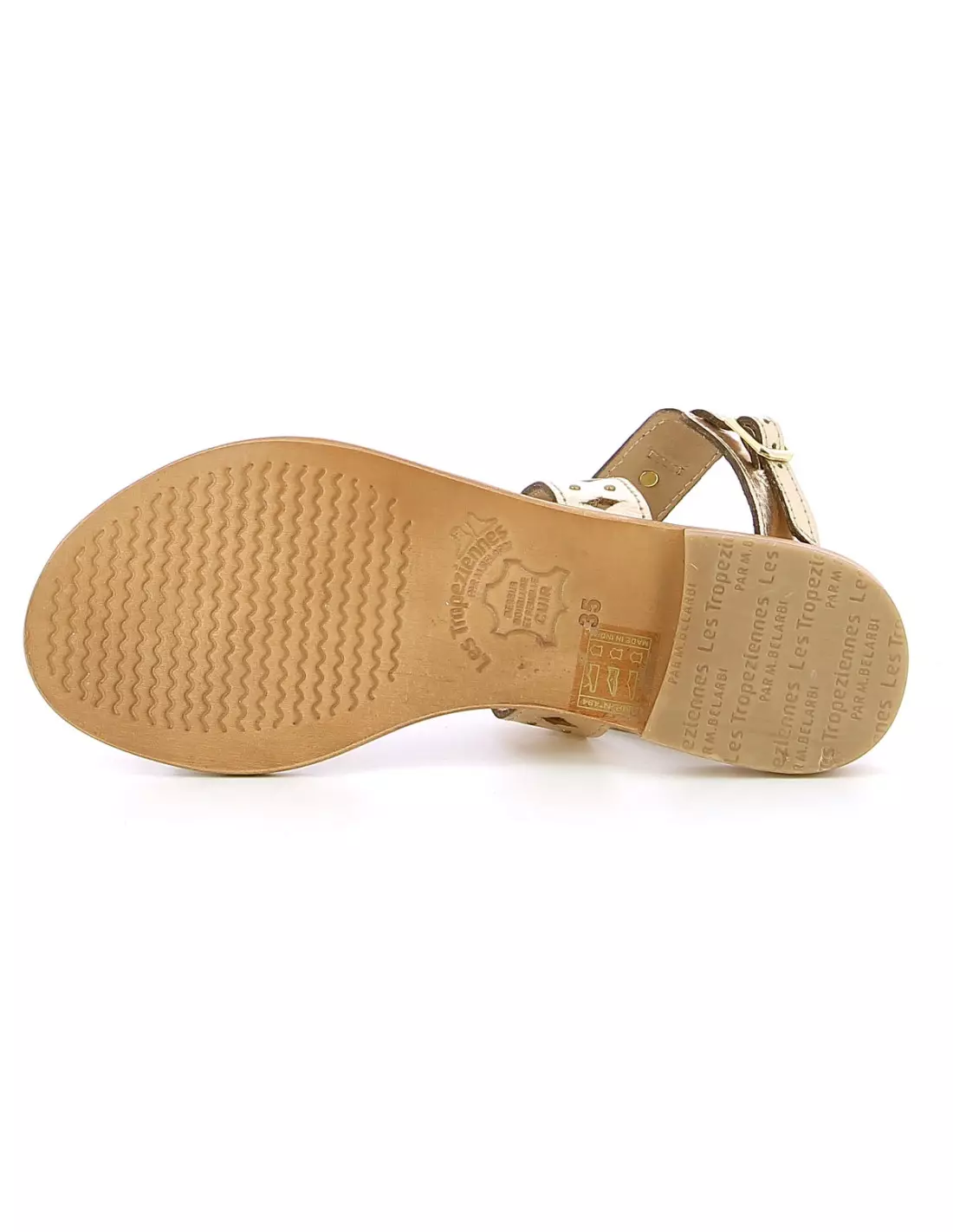 LES TROPEZIENNES HARNYA - Sandales & nu-pieds Or