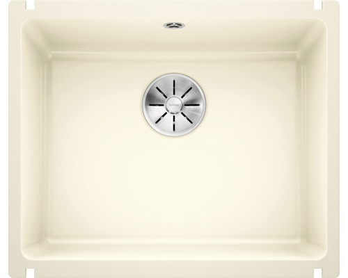 Blanco SUBLINE 500-U spoelbak, 530 x 456 mm, magnolia glanzend, 523734