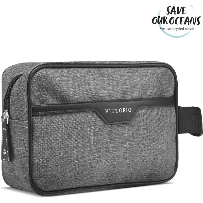 Gillian Jones Vittorio Classic Bag Men - Grey 10405-03
