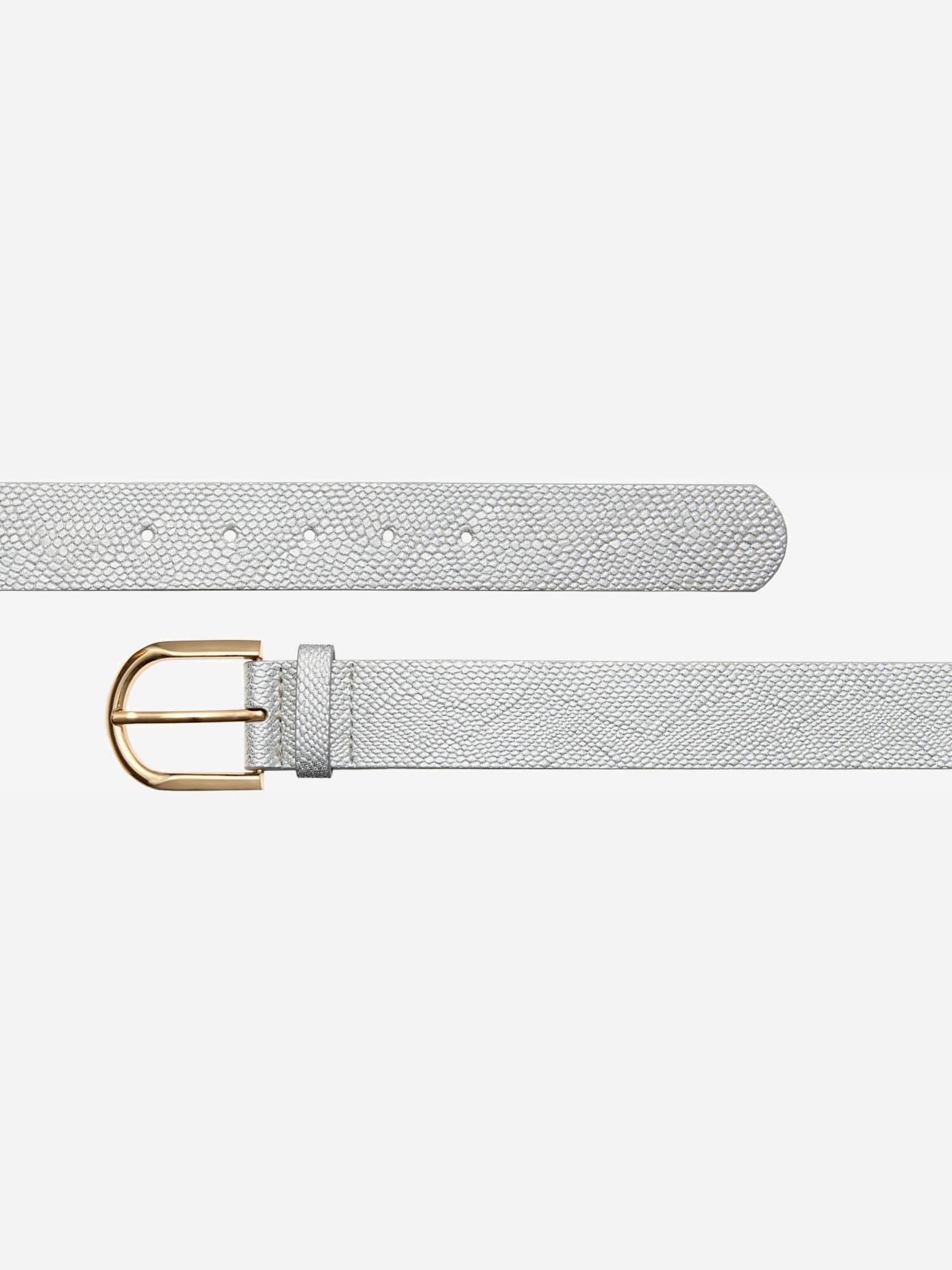 Ceinture hanches ceinture au look métallisé tendance avec motif animal en relief