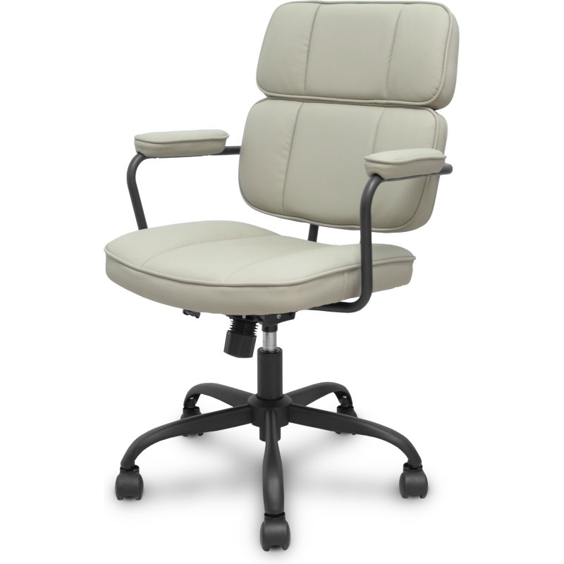 Fauteuil inclinable Opti518 en similicuir beige