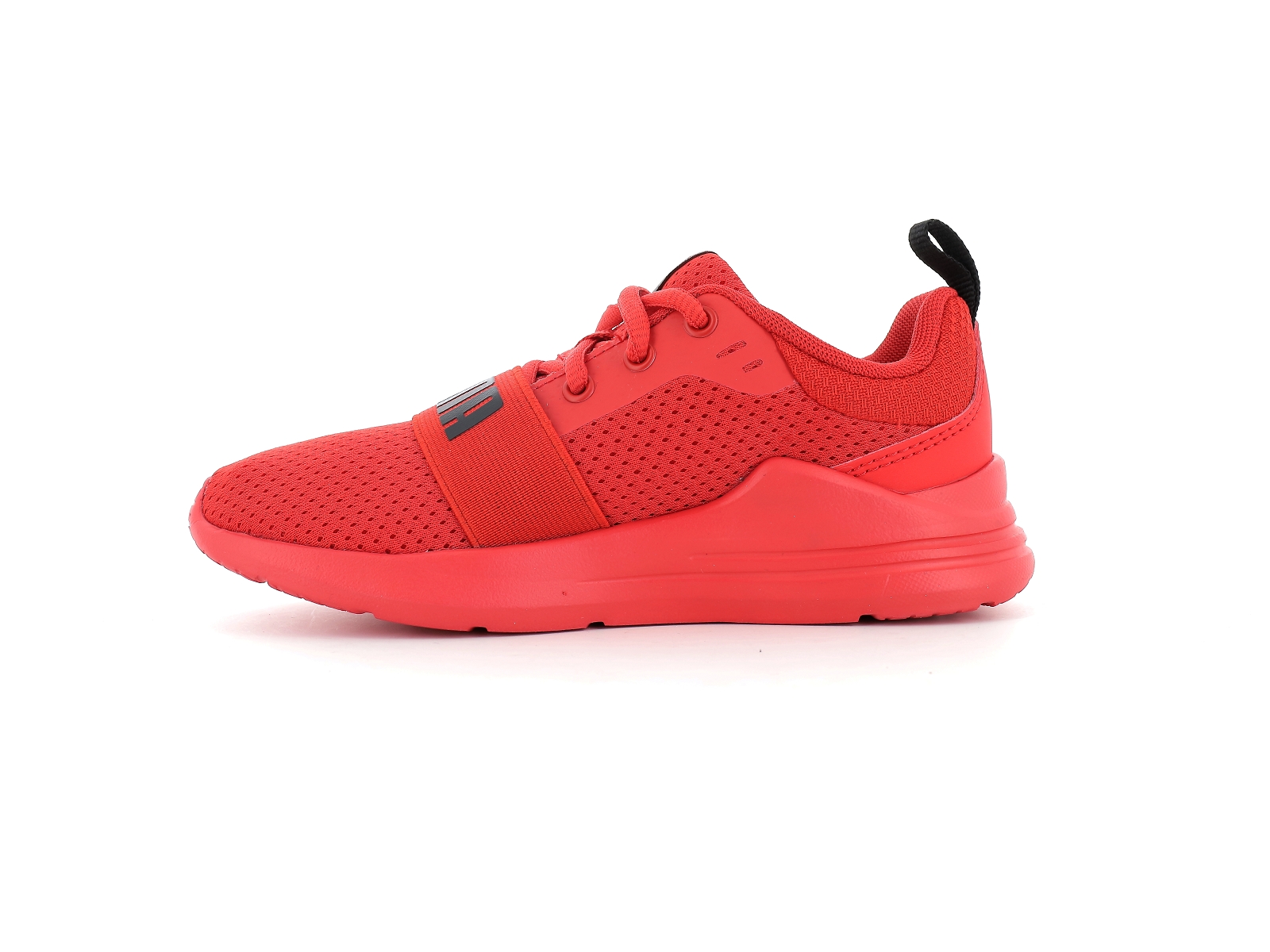 Puma-374216 Matières combinées Rouge
