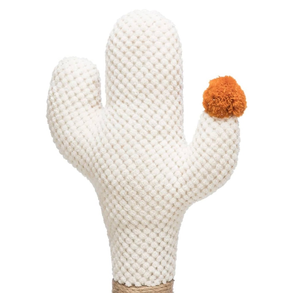 Nid agréable pour chat avec cactus 36x84 cm crème