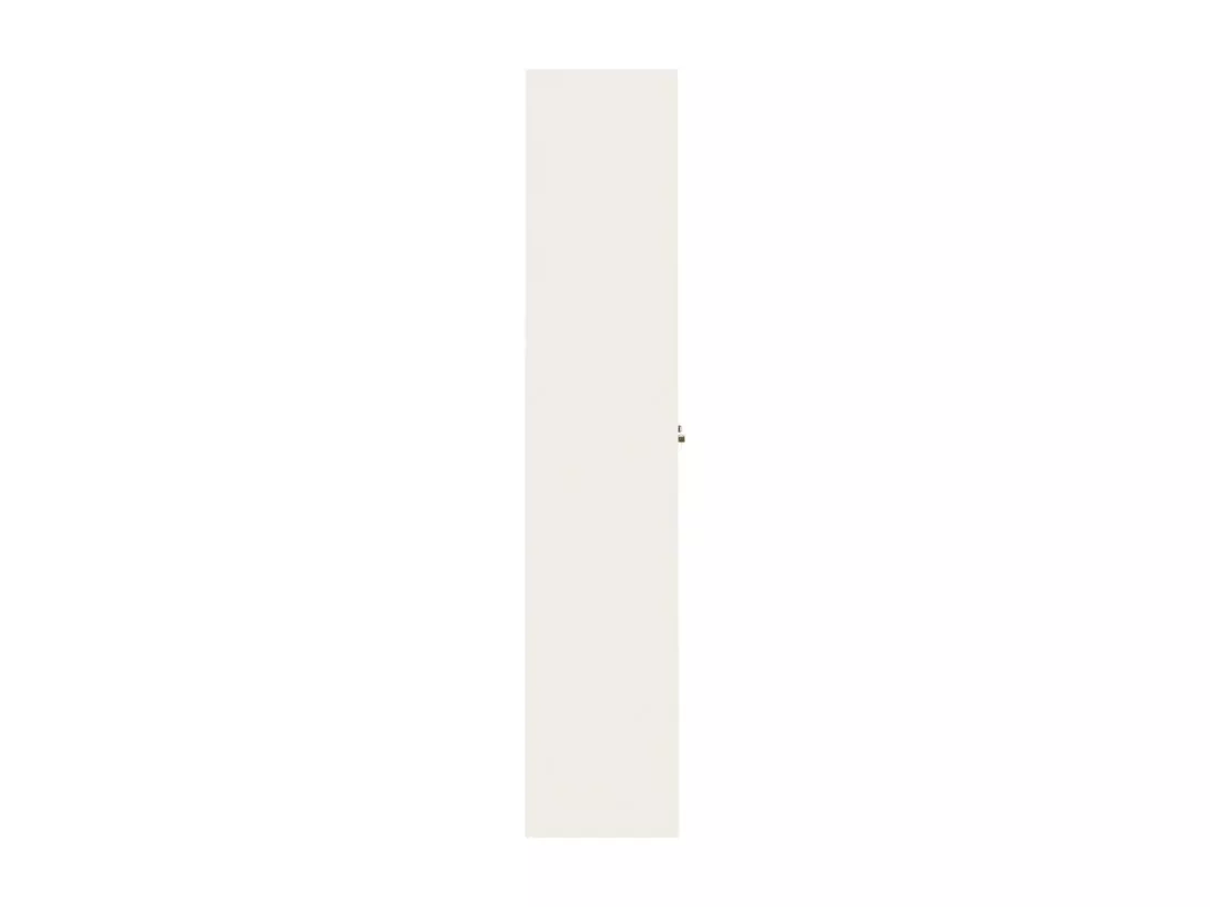 Classeur blanc 90x40x200 cm acier