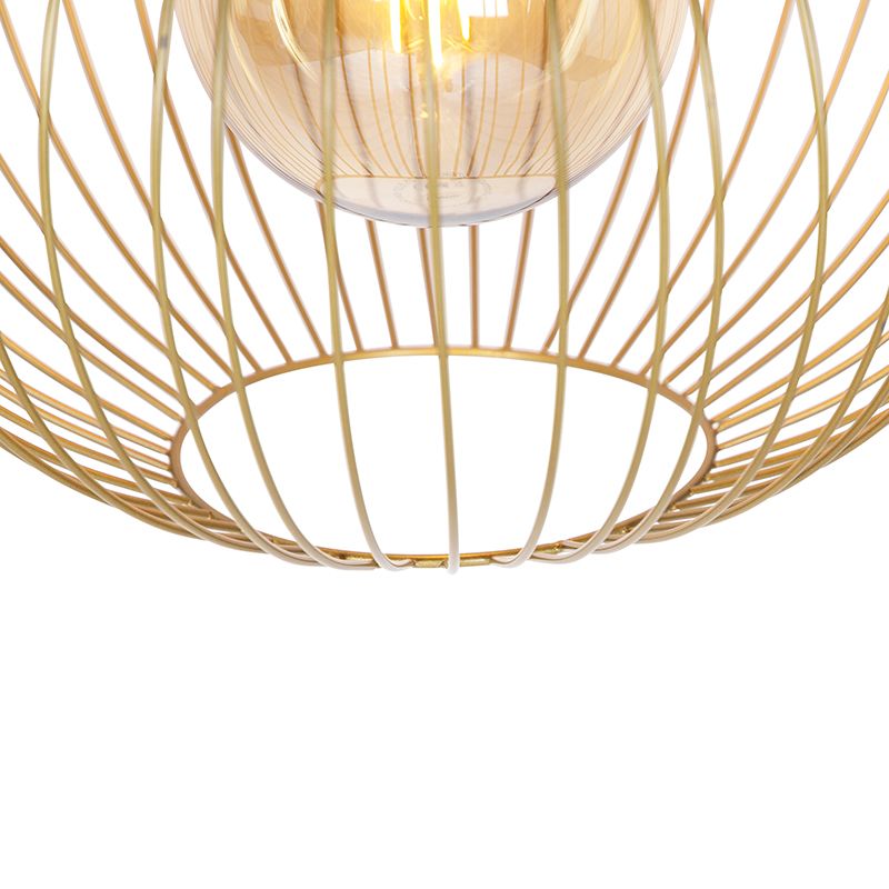 Design hanglamp goud - Wire Bake