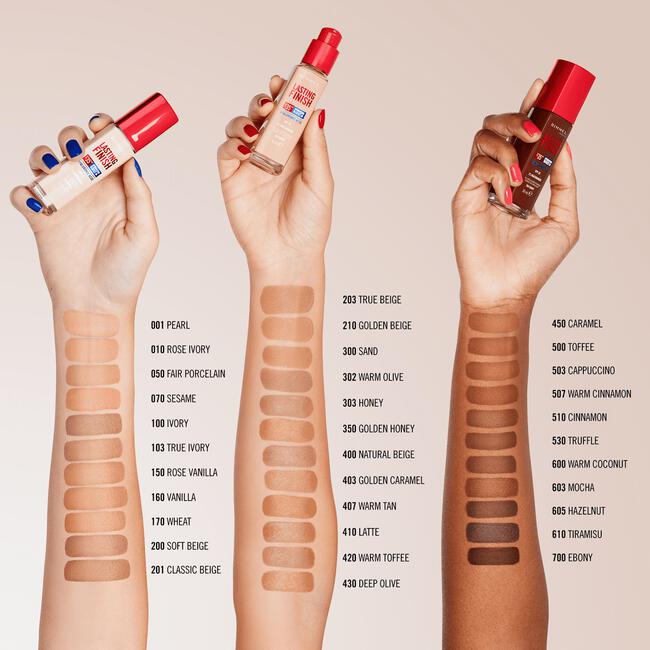 Rimmel Lasting Finish 35Hr Foundation 050 Fair Porcelain